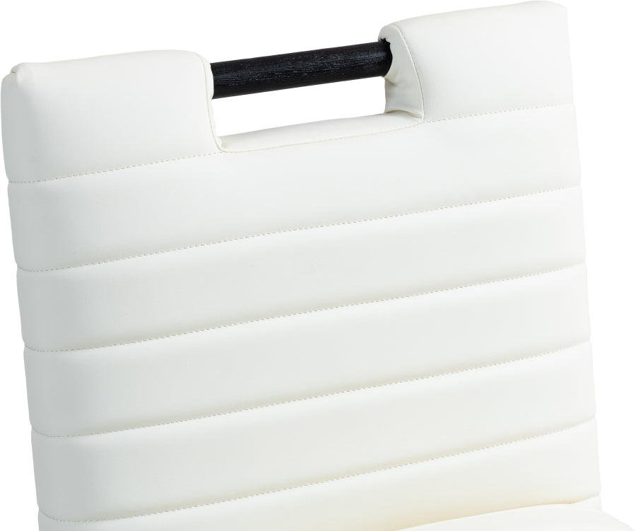 Aimee Vegan Leather Upholstered Counter Stool — 11029-C - Cream - 11029Cream-C alternate view 7