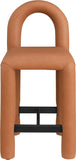 Amari Vegan Leather Upholstered Counter Stool — 11064-C - Cognac - 11064Cognac-C alternate view 2