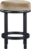 Monette Velvet Upholstered Counter Stool — 977-C - Beige - 977Beige-C alternate view 2