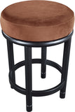 Monette Velvet Upholstered Counter Stool — 977-C - Cognac - 977Cognac-C alternate view 4