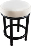 Monette Velvet Upholstered Counter Stool — 977-C - Cream - 977Cream-C alternate view 4