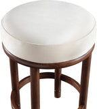 Monette Velvet Upholstered Counter Stool — 978-C - Cream - 978Cream-C alternate view 3