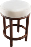 Monette Velvet Upholstered Counter Stool — 978-C - Cream - 978Cream-C alternate view 4
