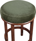 Monette Velvet Upholstered Counter Stool — 978-C - Green - 978Green-C alternate view 3