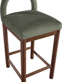Conrad Velvet Upholstered Counter Stool — 11036-C - Green - 11036Green-C alternate view 6