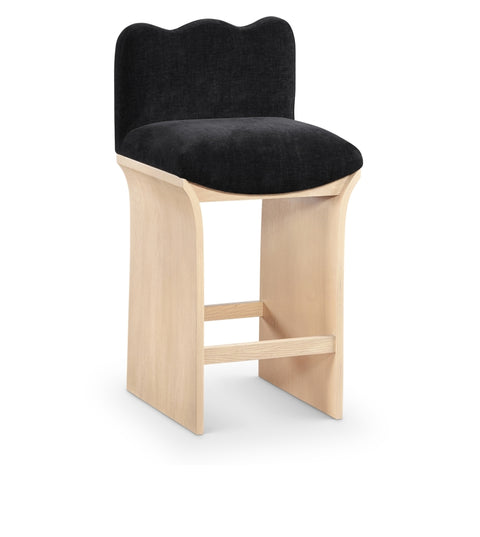 Shaw Chenille Fabric Upholstered Counter Stool — 11071-C