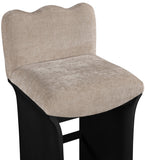 Shaw Chenille Fabric Upholstered Counter Stool — 11072-C - Beige - 11072Beige-C alternate view 5