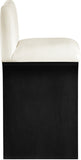 Shaw Chenille Fabric Upholstered Counter Stool — 11072-C - Cream - 11072Cream-C alternate view 3
