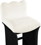 Shaw Chenille Fabric Upholstered Counter Stool — 11072-C - Cream - 11072Cream-C alternate view 5