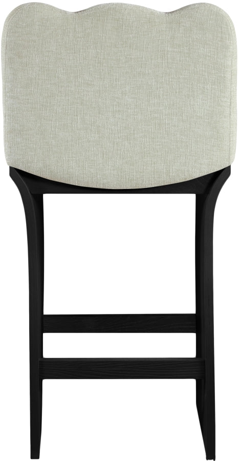 Shaw Chenille Fabric Upholstered Counter Stool — 11072-C - Mint - 11072Mint-C alternate view 4