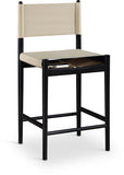 Rawlins Vegan Leather Upholstered Counter Stool — 11015-C - Beige - 11015Beige-C