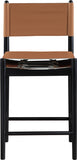 Rawlins Vegan Leather Upholstered Counter Stool — 11015-C - Cognac - 11015Cognac-C alternate view 3