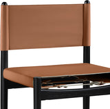 Rawlins Vegan Leather Upholstered Counter Stool — 11015-C - Cognac - 11015Cognac-C alternate view 5