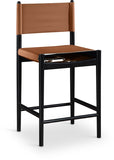 Rawlins Vegan Leather Upholstered Counter Stool — 11015-C - Cognac - 11015Cognac-C