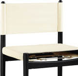 Rawlins Vegan Leather Upholstered Counter Stool — 11015-C - Cream - 11015Cream-C alternate view 5