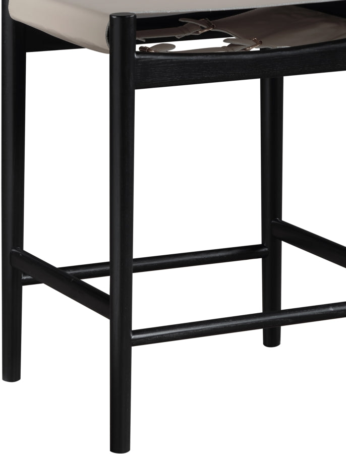 Rawlins Vegan Leather Upholstered Counter Stool — 11015-C - Taupe - 11015Taupe-C alternate view 6