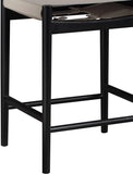 Rawlins Vegan Leather Upholstered Counter Stool — 11015-C - Taupe - 11015Taupe-C alternate view 6