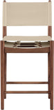 Rawlins Vegan Leather Upholstered Counter Stool — 11016-C - Beige - 11016Beige-C alternate view 3