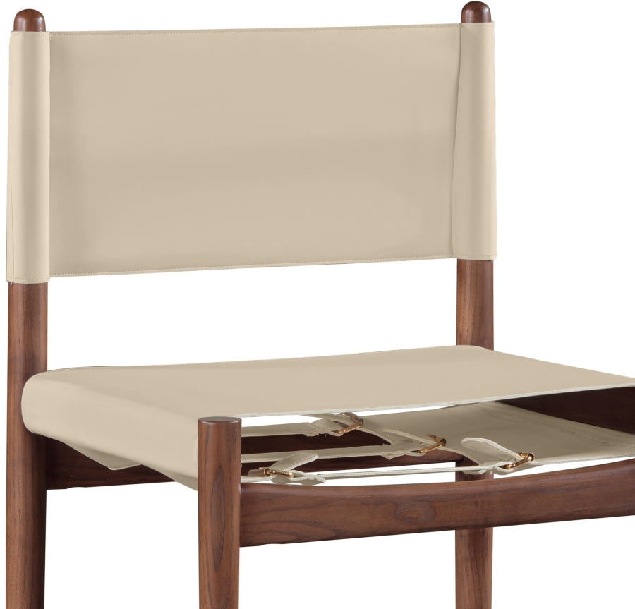 Rawlins Vegan Leather Upholstered Counter Stool — 11016-C - Beige - 11016Beige-C alternate view 5