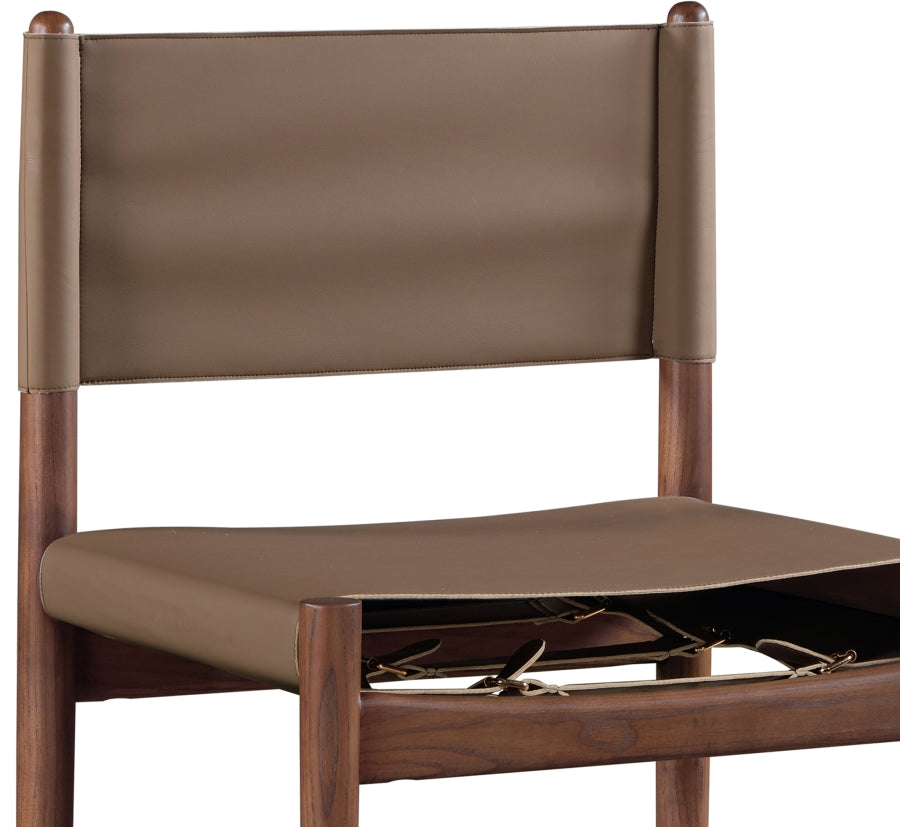 Rawlins Vegan Leather Upholstered Counter Stool — 11016-C - Brown - 11016Brown-C alternate view 5