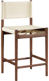 Rawlins Vegan Leather Upholstered Counter Stool — 11016-C - Cream - 11016Cream-C alternate view 2