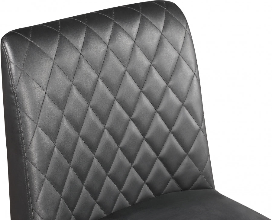 Bryce Vegan Leather Upholstered Bar Stool — 919-C - Grey - 919Grey-C alternate view 5