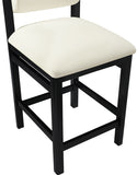 Roundhill Vegan Leather Upholstered Counter Stool — 11089-C - Cream - 11089Cream-C alternate view 6