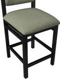 Roundhill Vegan Leather Upholstered Counter Stool — 11089-C - Green - 11089Green-C alternate view 6