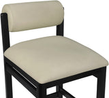 Roundhill Vegan Leather Upholstered Counter Stool — 11089-C - Taupe - 11089Taupe-C alternate view 5
