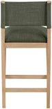 Avon Linen Textured Performance Fabric Counter Stool — 88012-C - Olive - 88012Olive-C alternate view 3