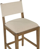 Avon Linen Textured Performance Fabric Counter Stool — 88015-C - Beige - 88015Beige-C alternate view 5