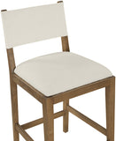 Avon Linen Textured Performance Fabric Counter Stool — 88015-C - Cream - 88015Cream-C alternate view 5