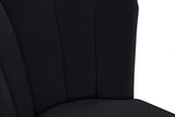 Lily Velvet Upholstered Bar Stool — 961-C - Black - 961Black-C alternate view 6