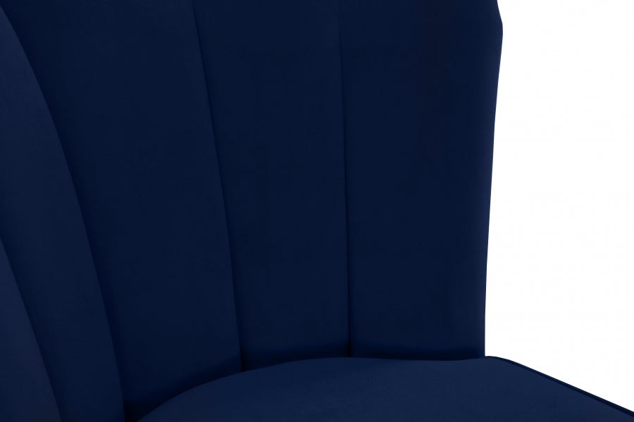 Lily Velvet Upholstered Bar Stool — 961-C - Blue - 961Navy-C alternate view 6