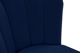 Lily Velvet Upholstered Bar Stool — 961-C - Blue - 961Navy-C alternate view 6