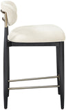 Riccio Performance Fabric Upholstered Counter Stool — 11042-C - Beige - 11042Beige-C alternate view 3