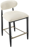 Riccio Performance Fabric Upholstered Counter Stool — 11042-C - Beige - 11042Beige-C alternate view 5