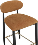 Riccio Performance Fabric Upholstered Counter Stool — 11042-C - Cognac - 11042Cognac-C alternate view 5