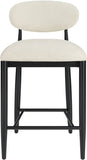 Riccio Performance Fabric Upholstered Counter Stool — 11049-C - Beige - 11049Beige-C alternate view 2