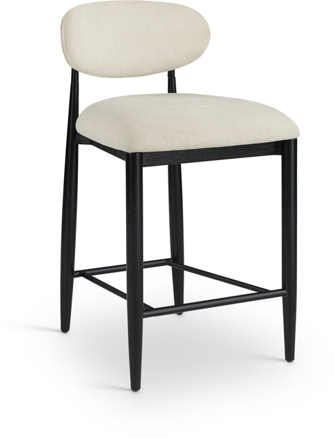 Riccio Performance Fabric Upholstered Counter Stool — 11049-C