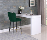 Lily Velvet Upholstered Bar Stool — 961-C - Green - 961Green-C alternate view 2