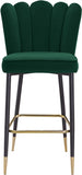 Lily Velvet Upholstered Bar Stool — 961-C - Green - 961Green-C alternate view 5