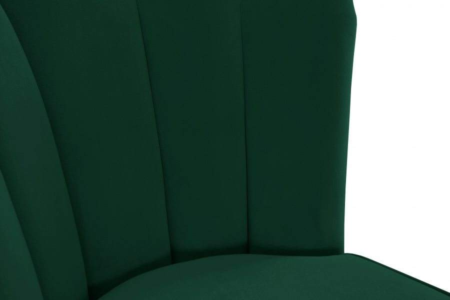 Lily Velvet Upholstered Bar Stool — 961-C - Green - 961Green-C alternate view 6