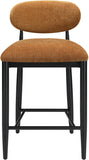 Riccio Performance Fabric Upholstered Counter Stool — 11049-C - Cognac - 11049Cognac-C alternate view 2