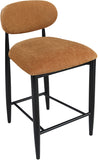 Riccio Performance Fabric Upholstered Counter Stool — 11049-C - Cognac - 11049Cognac-C alternate view 5