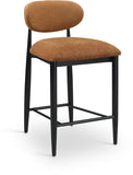 Riccio Performance Fabric Upholstered Counter Stool — 11049-C - Cognac - 11049Cognac-C