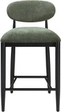 Riccio Performance Fabric Upholstered Counter Stool — 11049-C - Olive - 11049Olive-C alternate view 2