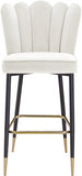 Lily Velvet Upholstered Bar Stool — 961-C - Cream - 961Cream-C alternate view 5
