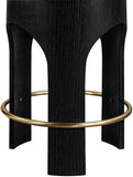 Bocceli Velvet Upholstered Counter Stool — 11058-C - Green - 11058Green-C alternate view 2