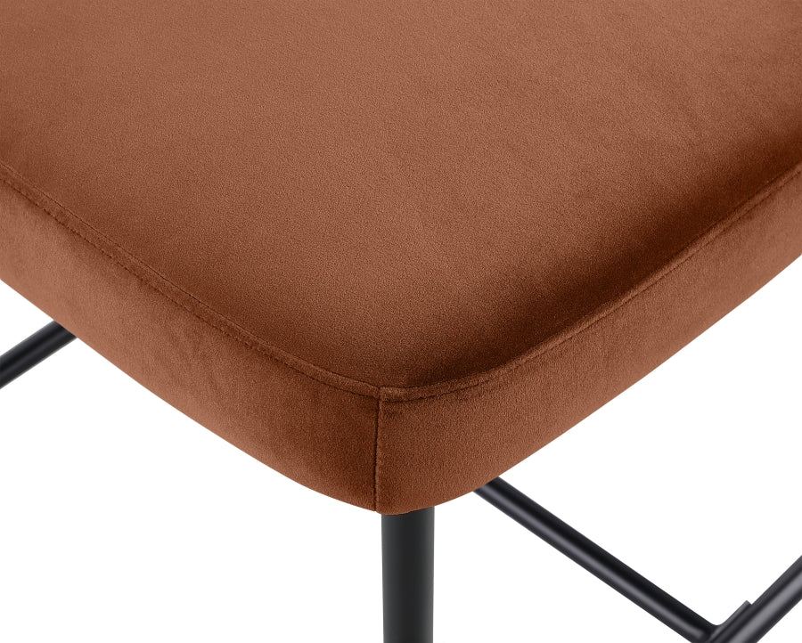 Zarelle Performance Fabric Upholstered Counter Stool — 88022-C - Cognac - 88022Cognac-C alternate view 6